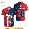 28 J. D. Martinez Boston Red Sox MLB Hawaiian Shirt, Gift For Baseball Fans