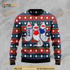 3D Christmas Carolling Sharks Christmas Funny Ugly Sweater
