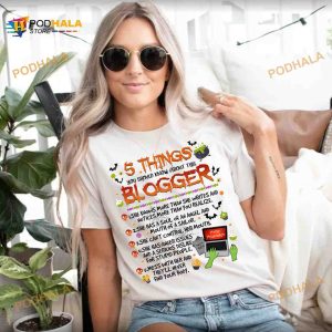 5 Things You Should Know About This Blogger Halloween Shirt