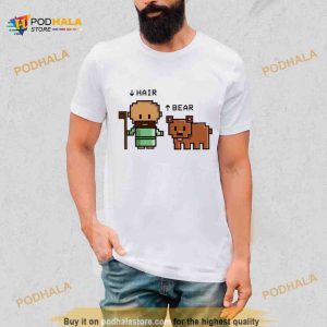 8 Bit Elisha And Bear Testament Shirt