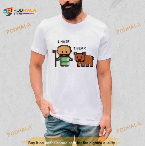 8 Bit Elisha And Bear Testament Shirt
