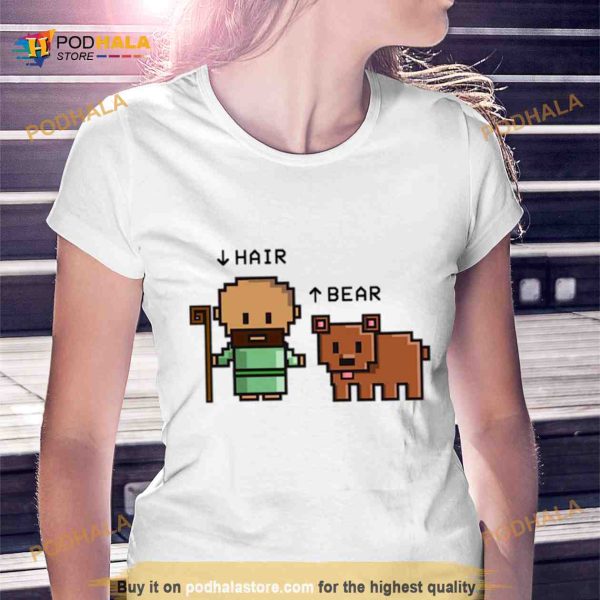 8 Bit Elisha And Bear Testament Shirt