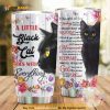 A Little Black Cat Goes With Everything, Gift For Cat Lovers Tumbler