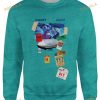 ABOARD All Over Printed Christmas Funny Ugly Sweater
