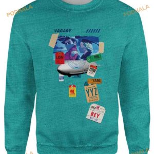 ABOARD All Over Printed Christmas Funny Ugly Sweater