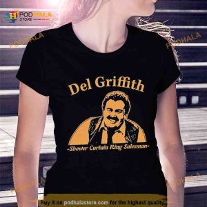 Aaron Douglas Del Griffith Shower Curtain Ring Salesman Shirt 2
