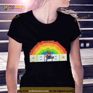 Abobo Rainbow Double Dragon Shirt 1