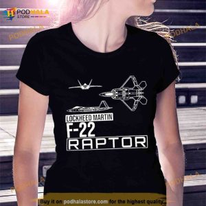 Acepilot Apparel Lockheed Martin F 22 Raptor Shirt