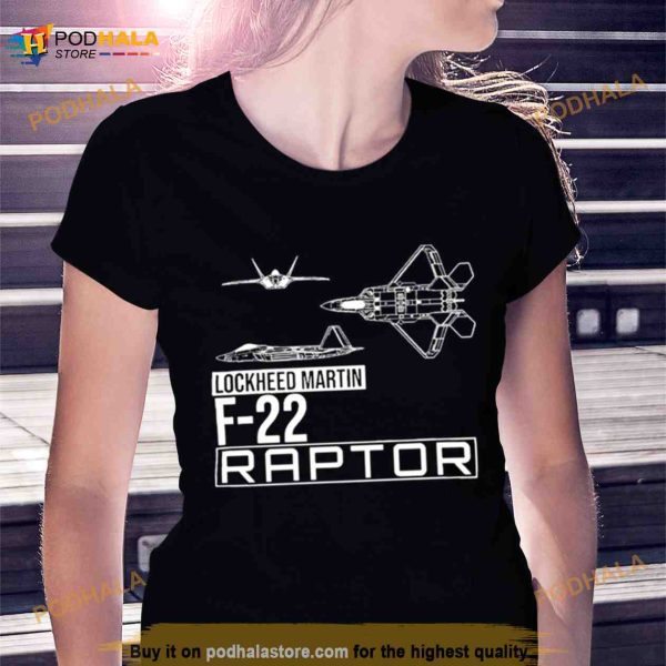 Acepilot Apparel Lockheed Martin F 22 Raptor Shirt