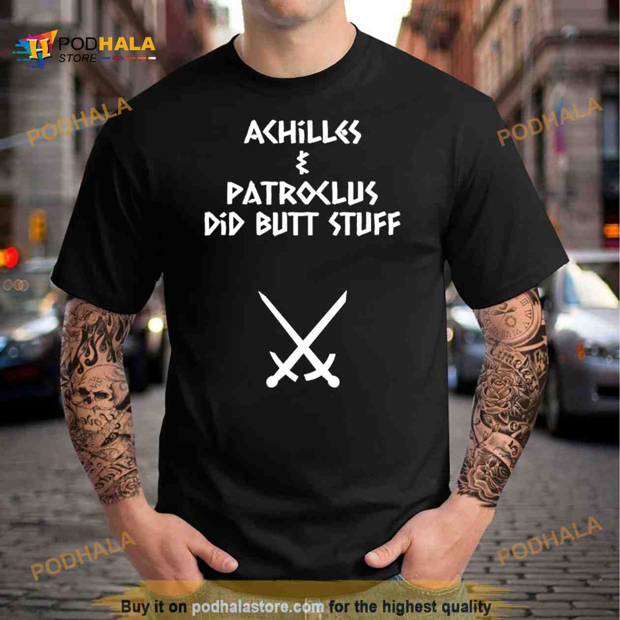 Achilles & Patroclus Did Butt Stuff Shirt Achilles & Patroclus Did Butt Stuff Shirt