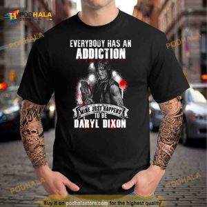 Addiction Daryl Dixon The Walking Dead Shirt 2