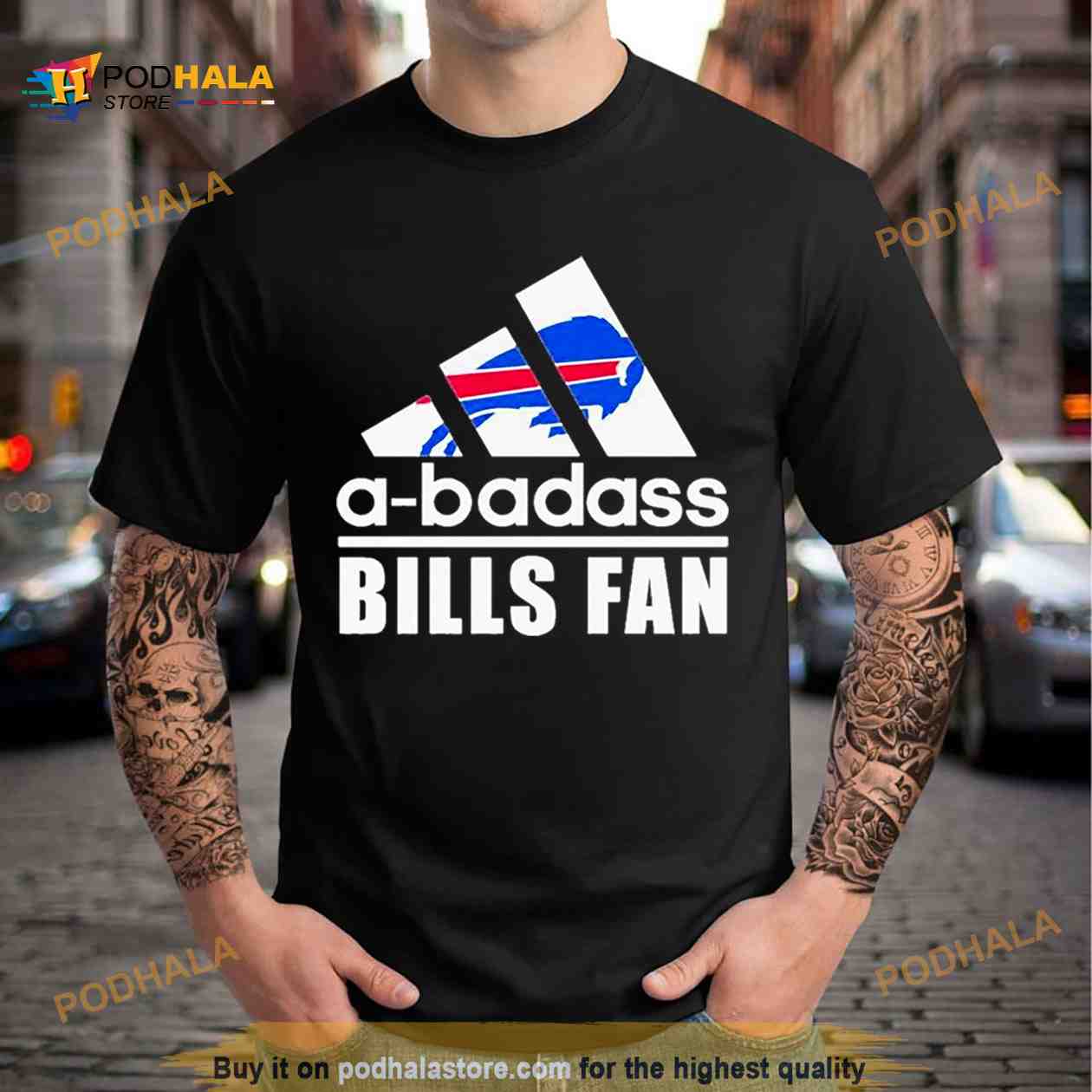 Adidas Buffalo Bills A Badass Bills Fan Shirt - Bring Your Ideas, Thoughts  And Imaginations Into Reality Today