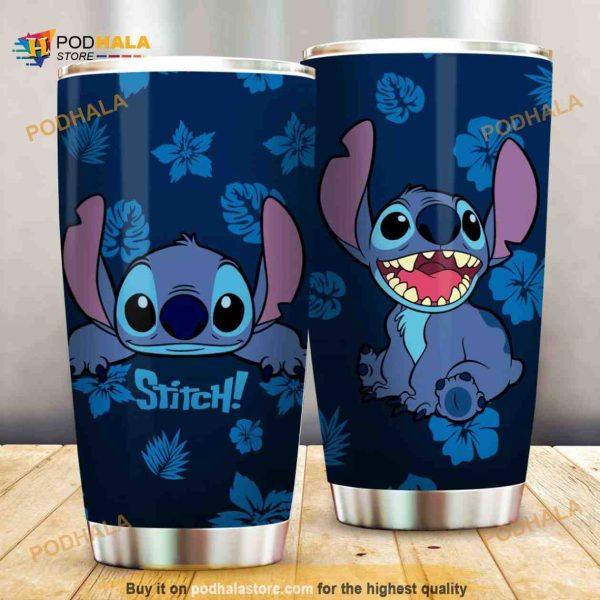Adorable Stitch Tropical 103 Gift For Lover Day Travel Tumbler