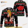 Akatsuki Deidara Naruto Anime Xmas Ugly Christmas Knitted Sweater