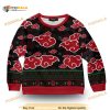 Akatsuki Sharingan Naruto Anime 3D Funny Ugly Sweater