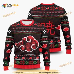 Akatsuki Warriors All Over Printed Funny Ugly Christmas Sweater