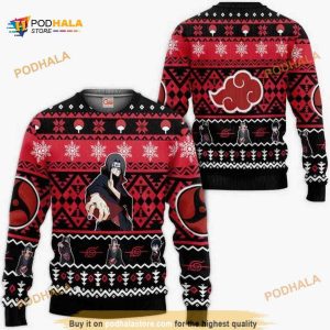 Akt Itachi Ugly Christmas Custom Xmas Idea Knitted Sweater