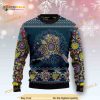 Alaska Blue Mandala 3D Christmas Funny Ugly Sweater