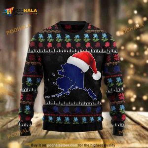Alaska Christmas 3D Christmas Funny Ugly Sweater