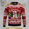 Alaskan Malamute Xmas 3D Christmas Funny Ugly Sweater