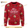 All I Want For Christmas Is You Elf Butt Ugly Christmas Wool Knitted Sweater