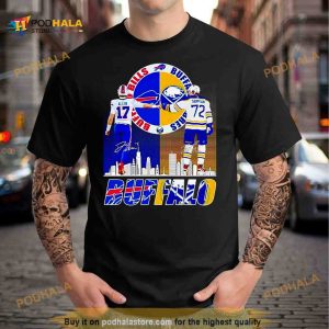 Allen and Thompson Buffalo signatures Shirt