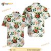 Aloha Baby Yoda Star Wars Funny Hawaiian Shirt, The Mandalorian Gift For Beach Trip