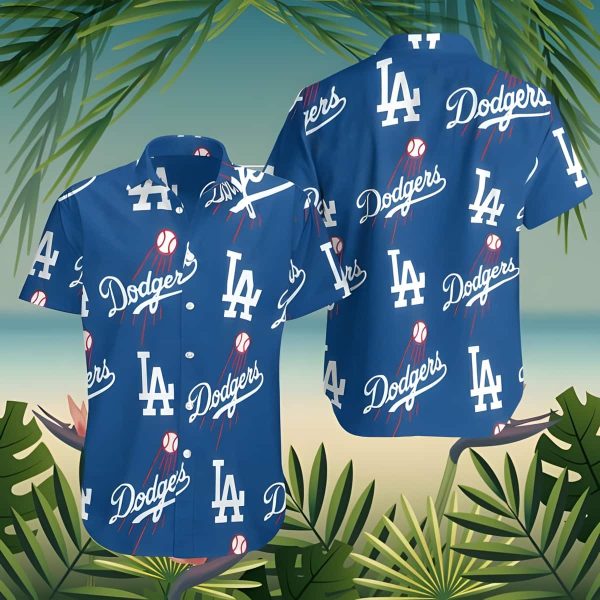 Aloha Los Angeles Dodgers MLB Hawaiian Shirt Baseball Fans Gift