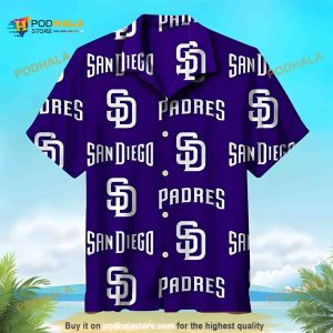 Aloha San Diego Padres MLB Hawaiian Shirt, Gift For Baseball Fans