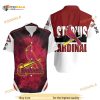 Aloha St Louis Cardinals MLB Hawaiian Shirt, Red Smoke Pattern Baseball Fans Gift