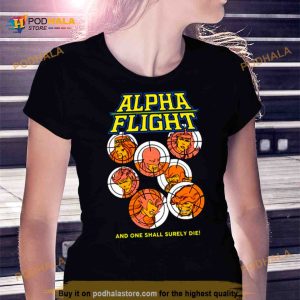Alpha Flight Team Marvel Shirt