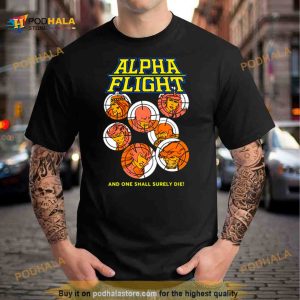 Alpha Flight Team Marvel Shirt 2