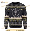 Amazing Elvish Circle Gift For Xmas Party Ugly Christmas Sweater