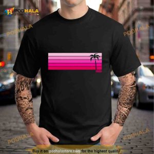 Amc Theatres Barbie The Movie Palm Stripe Shirt 2