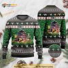 American Flag Farmers Chickens Christmas Ugly Xmas Wool Sweater
