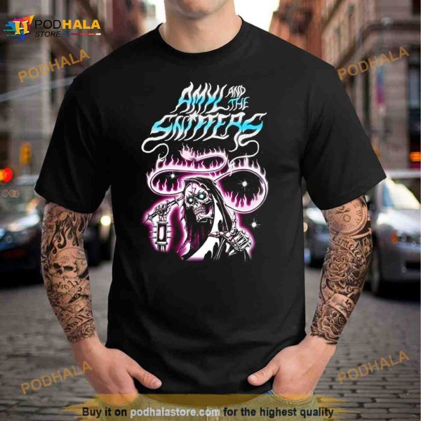 amyl and the Sniffers Reaper bone man Shirt