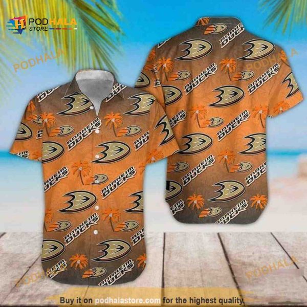 Anaheim Ducks Funny Hawaiian Shirt For Hockey Fans