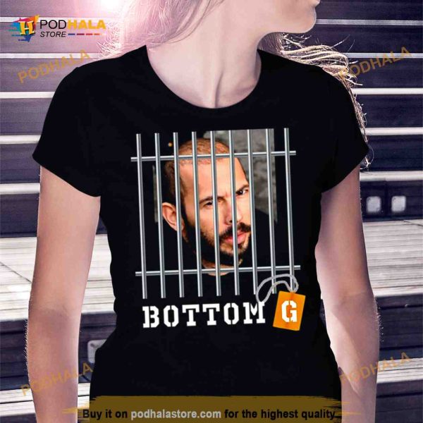 Andrew Tate Bottom G Prison Hair Classic T Shirt