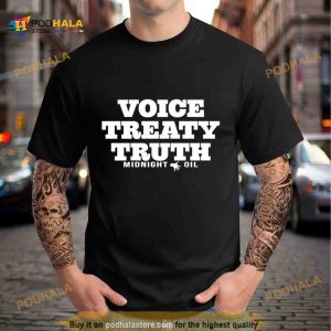 Anthony Albanese Voice Treaty Truth Midnight Oil Shirt 2