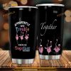 Apparently Flamingo Gift For Lover Day Travel Tumbler All Over Print