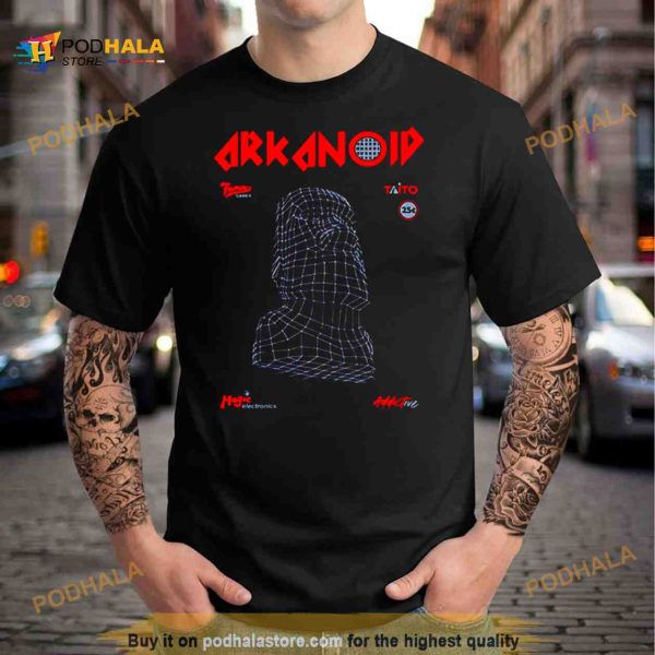 Arkanoid Retro Arcade Vintage Gaming Shirt