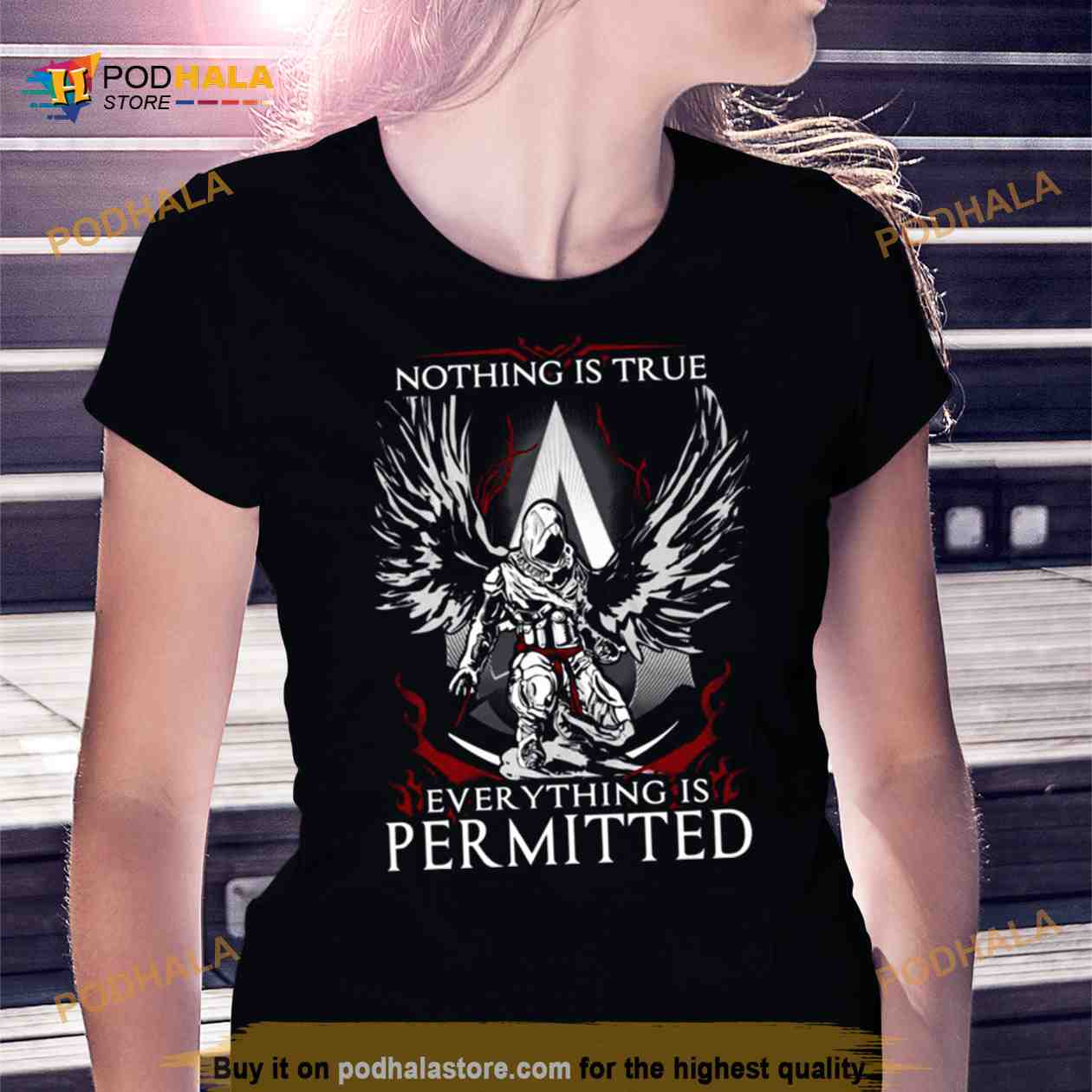 Assassin Nothing Is True Everything Is Permitted Shirt Assassin Nothing Is True Everything Is Permitted Shirt