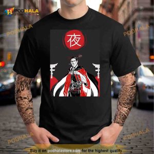 Atomic Samurai Night Illustration Graphic Shirt