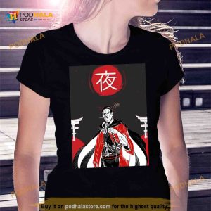 Atomic Samurai Night Illustration Graphic Shirt 2