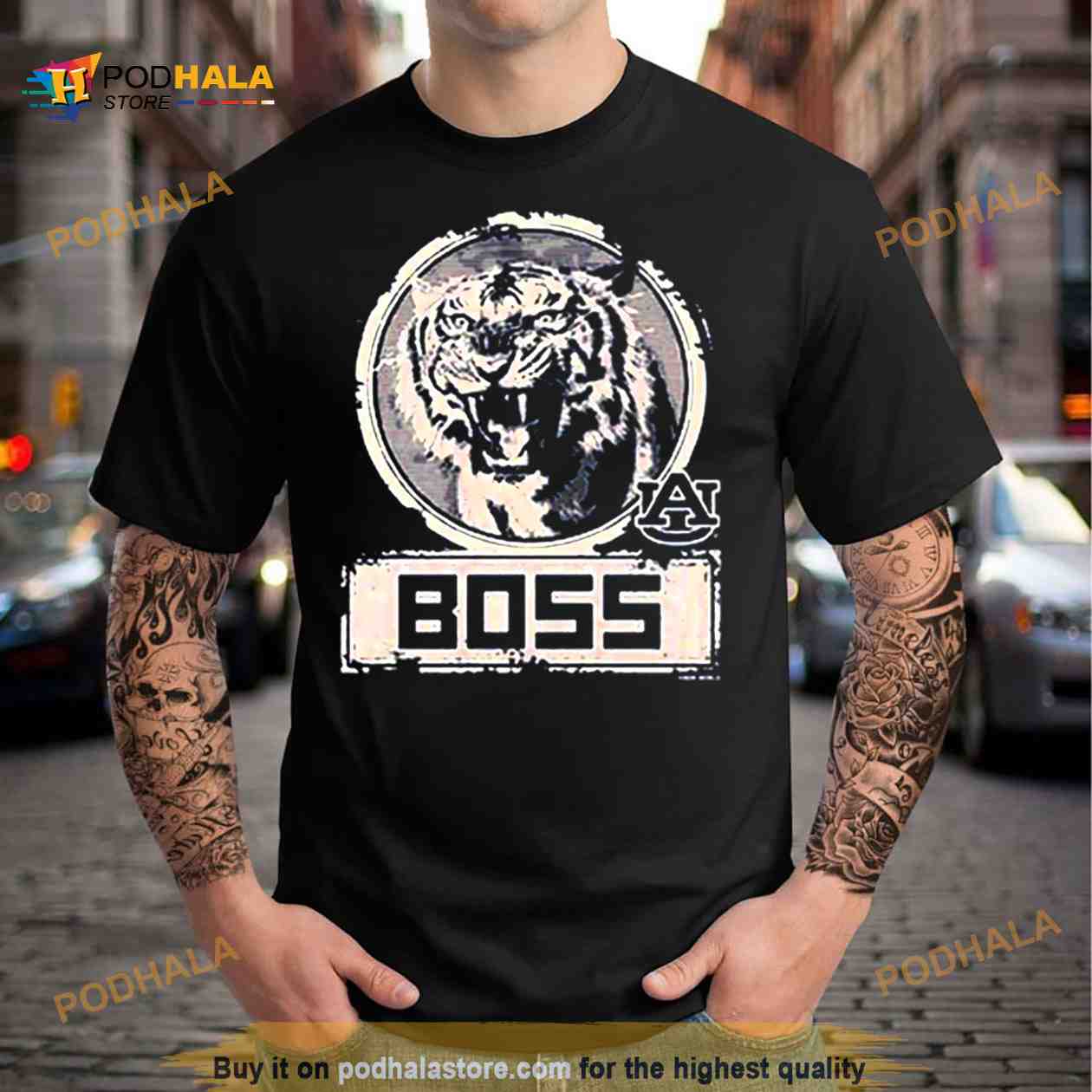 Auburn Tigers Boss Shirt Auburn Tigers Boss Shirt