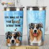 Australian Shepherd Stainless Steel Cup Travel Tumbler