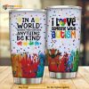 Autism Gifts For Parents Gift For Lover Day Travel Tumbler