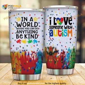 Autism Gifts For Parents Gift For Lover Day Travel Tumbler