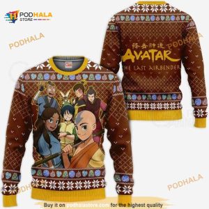 Avatar Airbender Ugly Christmas Anime Xmas Sweater
