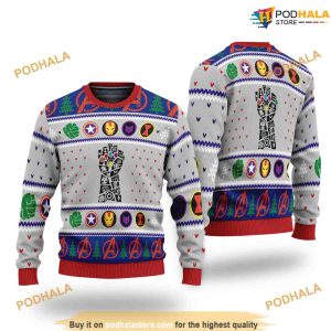 Avengers Gauntlet Fan Ugly Sweater